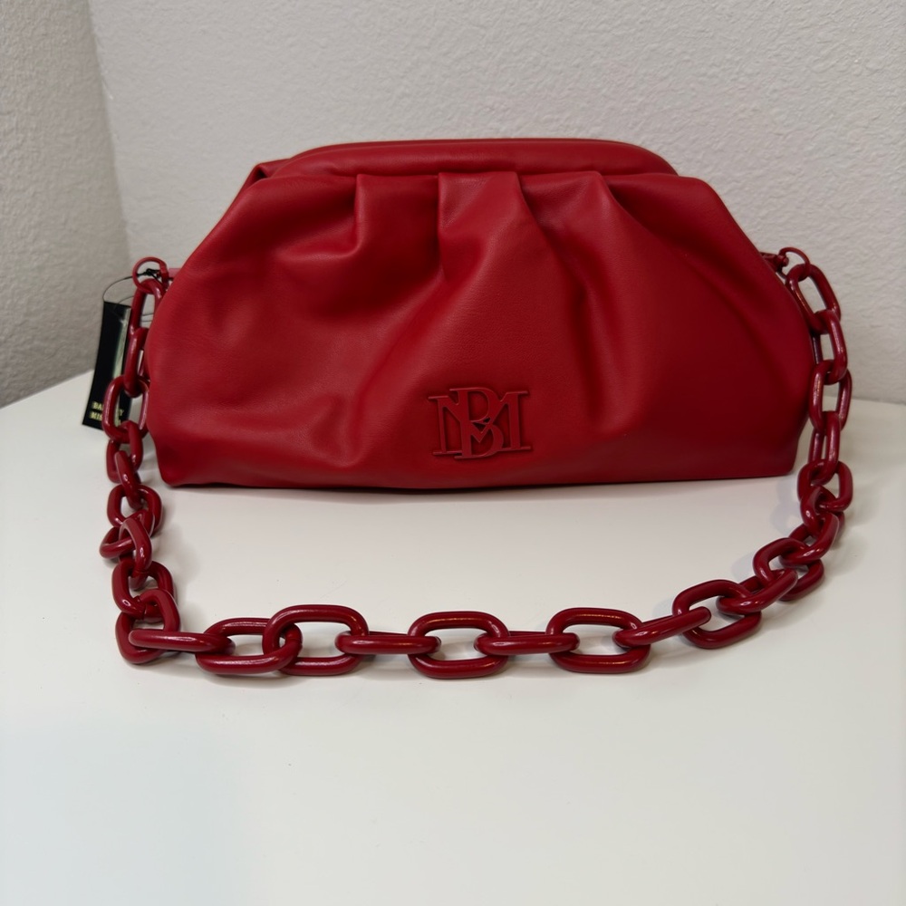 NWT - 🔥 Badgley Mischka Red Clutch Purse